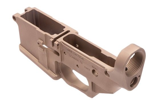 Larue Tactical Stripped lower receiver, FDE.